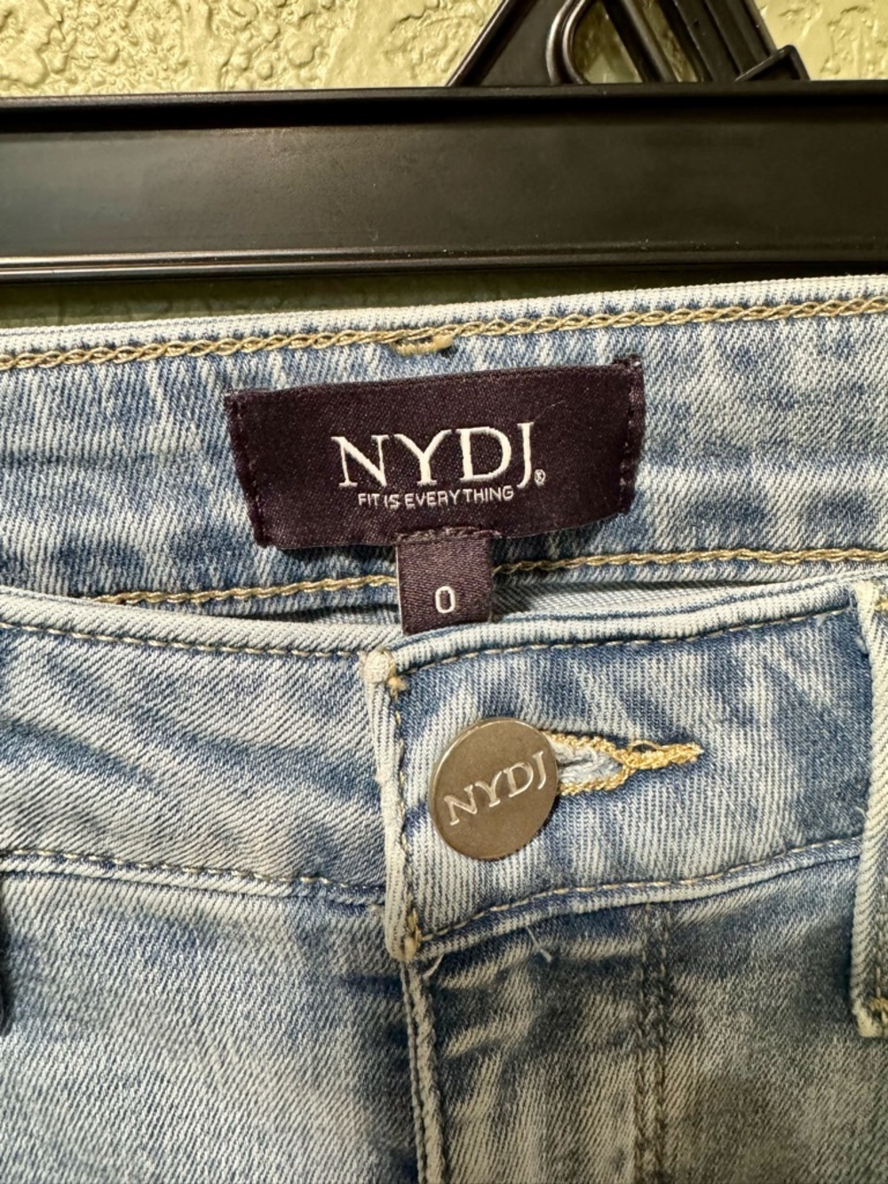 NYDJ Blue Wide Leg Women's Jeans - Picture 2 of 7